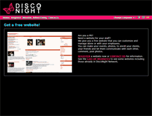 Tablet Screenshot of disconight.org
